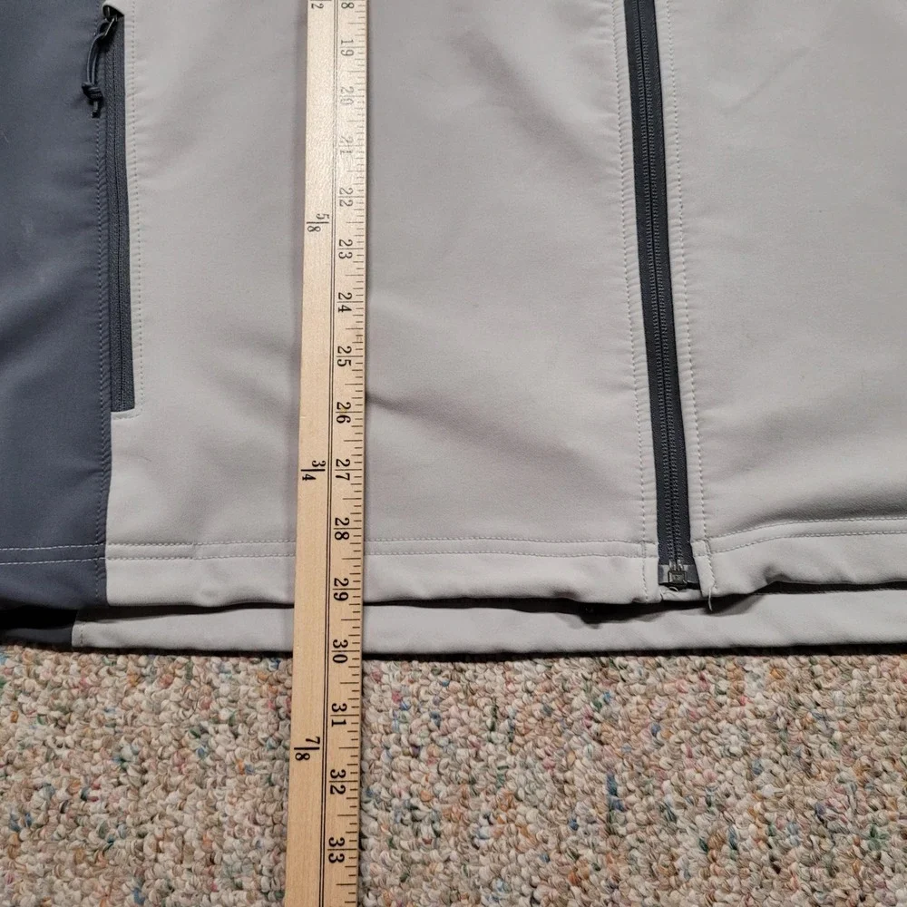 The North Face Jacket Men 2XL Grey Apex Bionic Softshell Outdoors Hiking Camping